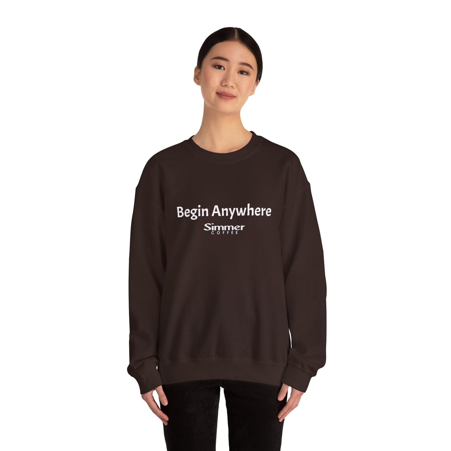 Begin Anywhere Lifestyle Crewneck Sweatshirt