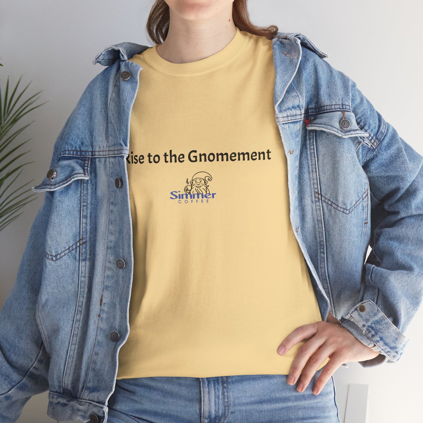 Rise to the Gnomement Cotton Tee