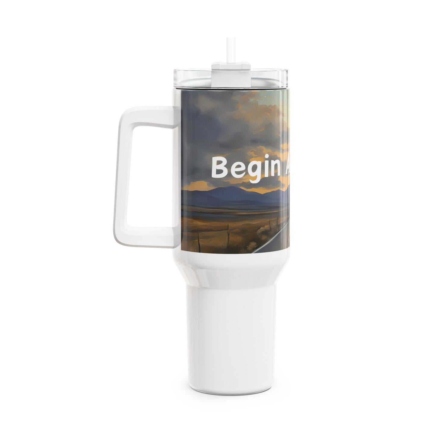 Begin Anywhere 40oz Tumbler