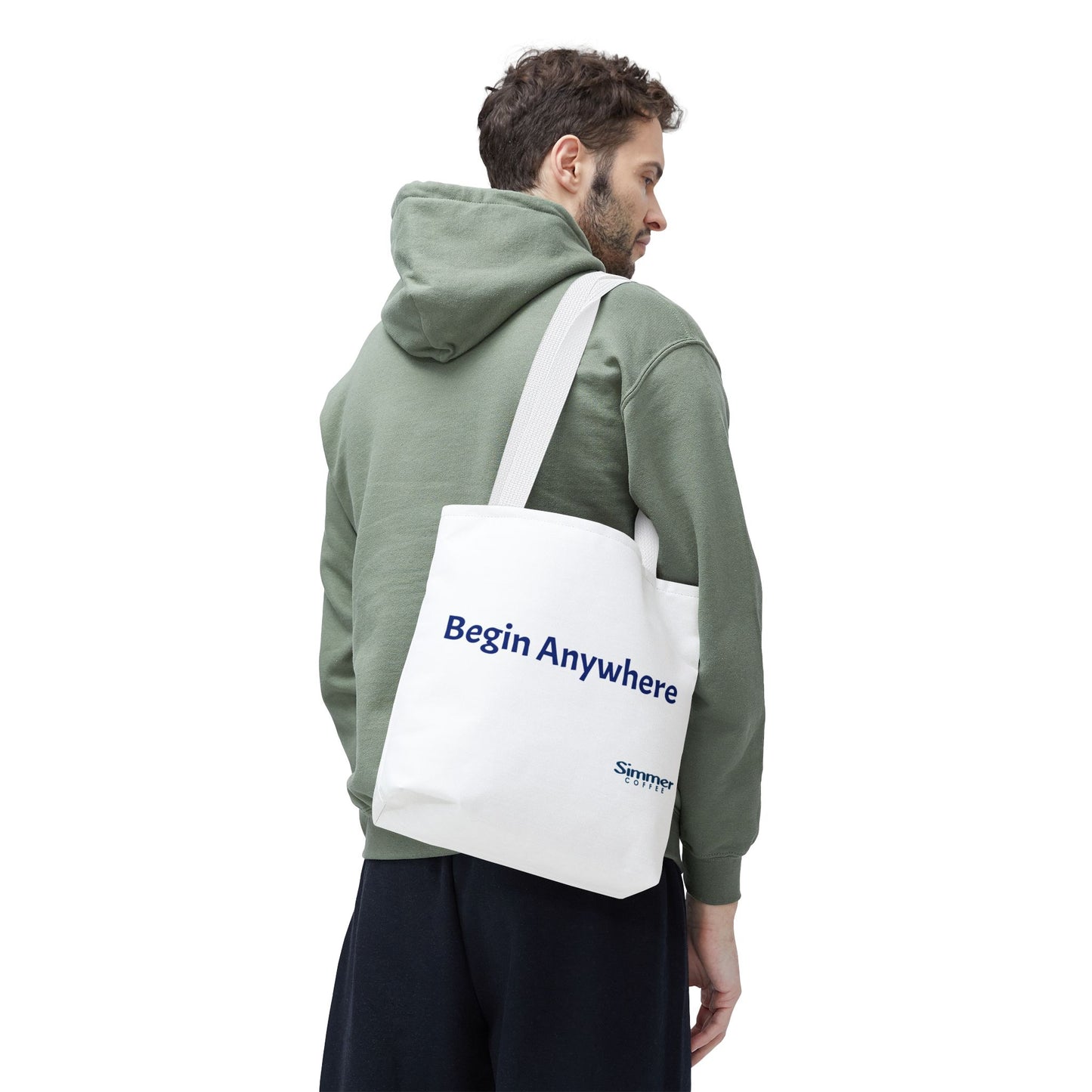 Begin Anywhere Tote Bag