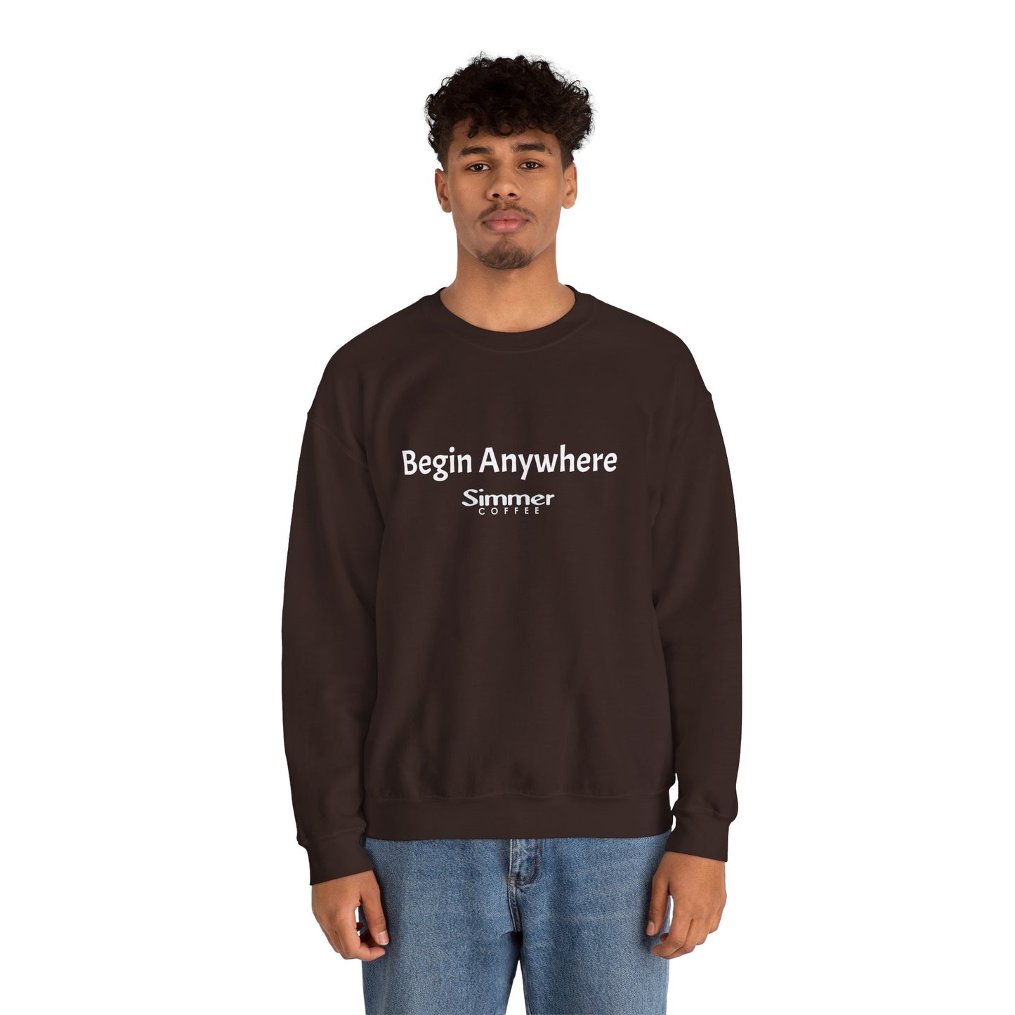 Begin Anywhere Lifestyle Crewneck Sweatshirt