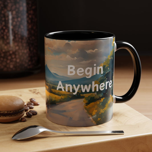 Begin Anywhere Premium Coffee Mug (11oz)