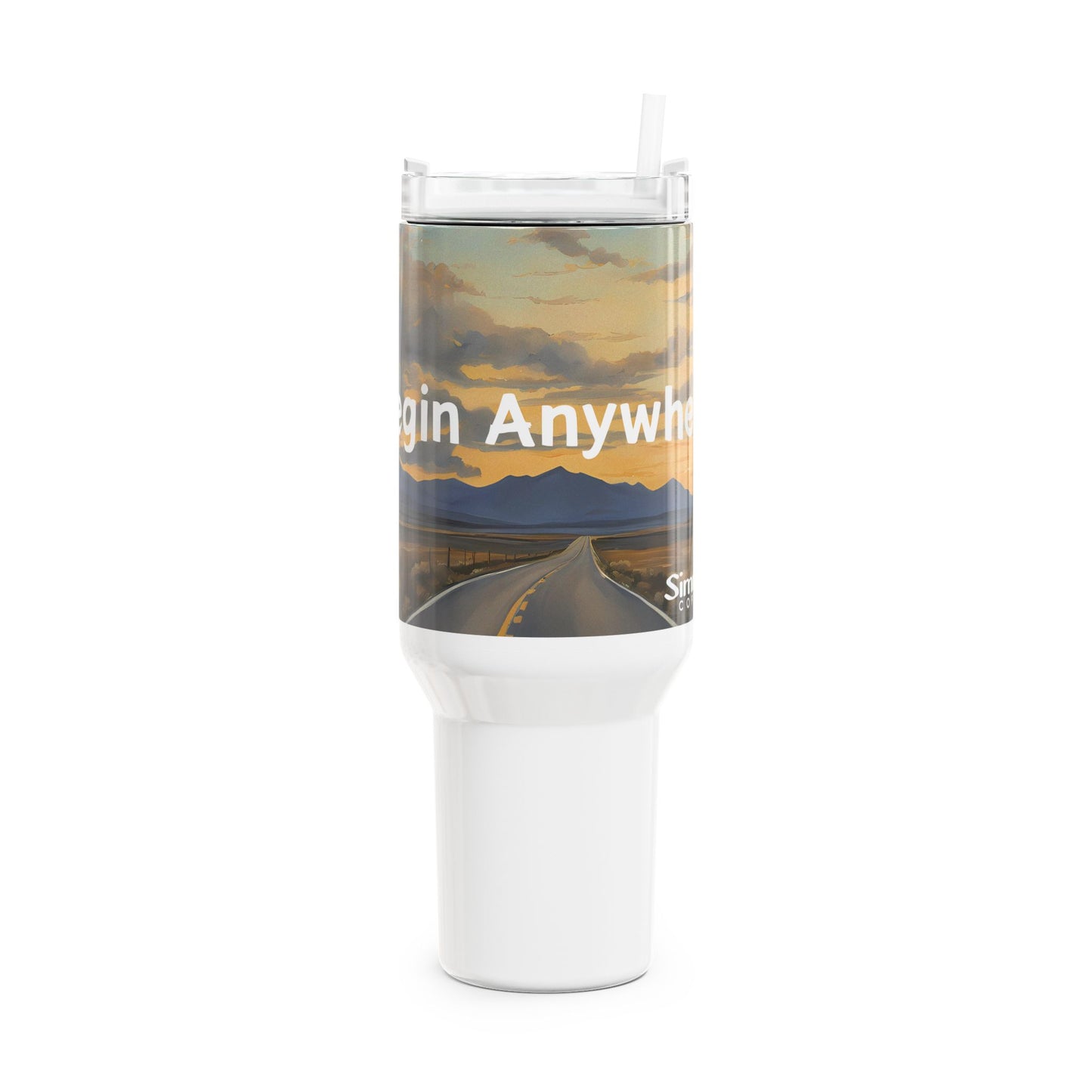 Begin Anywhere 40oz Tumbler