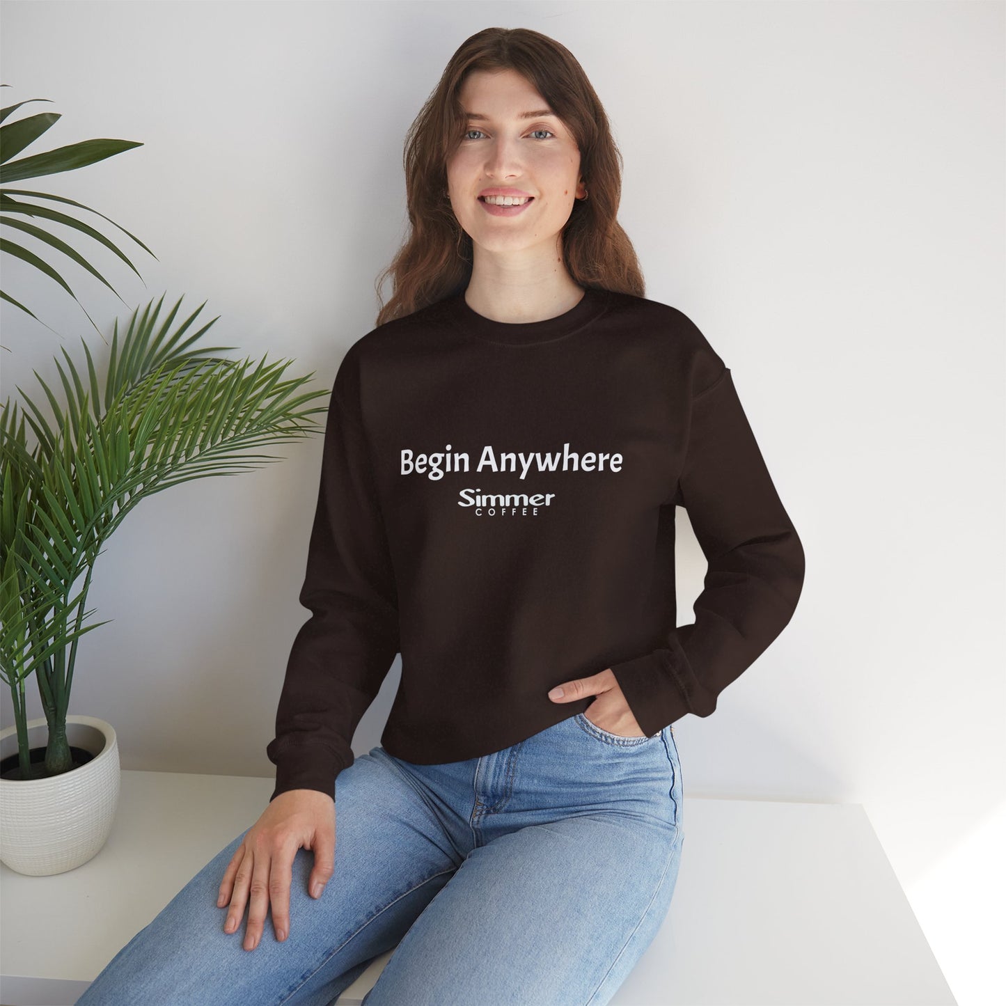 Begin Anywhere Lifestyle Crewneck Sweatshirt