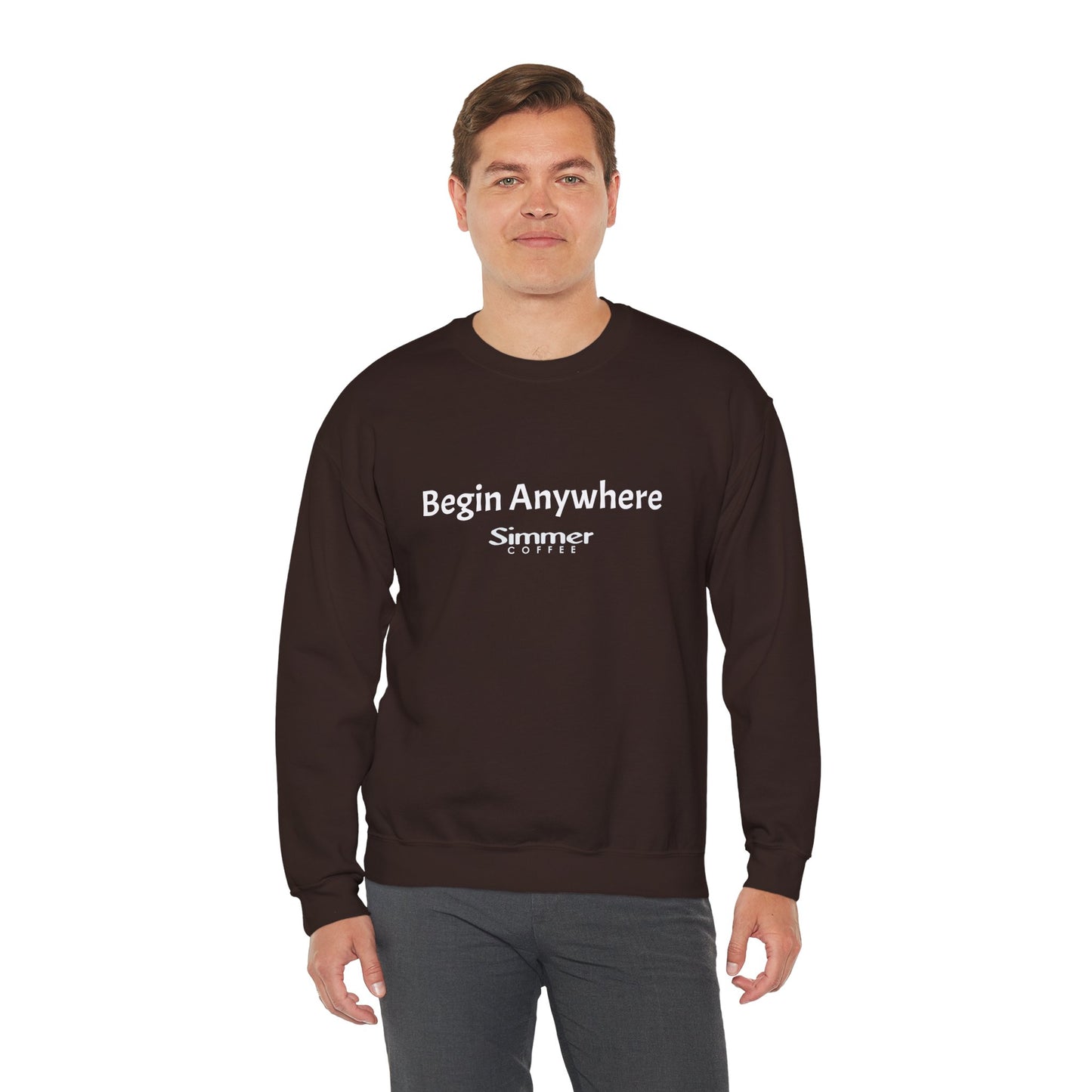 Begin Anywhere Lifestyle Crewneck Sweatshirt